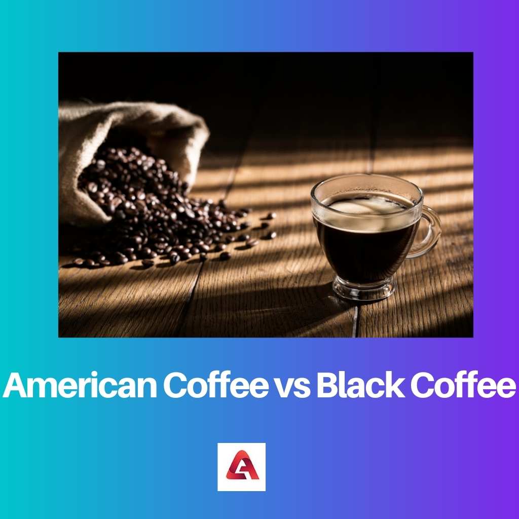 American Coffee vs Black Coffee