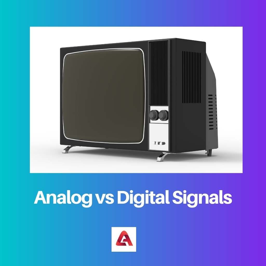 Analog vs Digital Signals