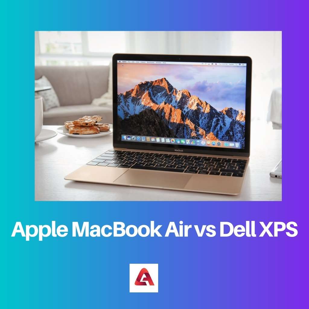 Apple MacBook Air vs Dell XPS