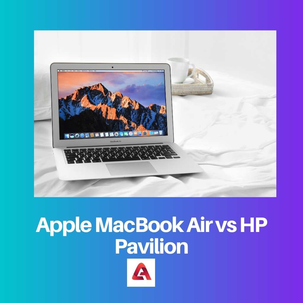 Apple MacBook Air vs HP Pavilion