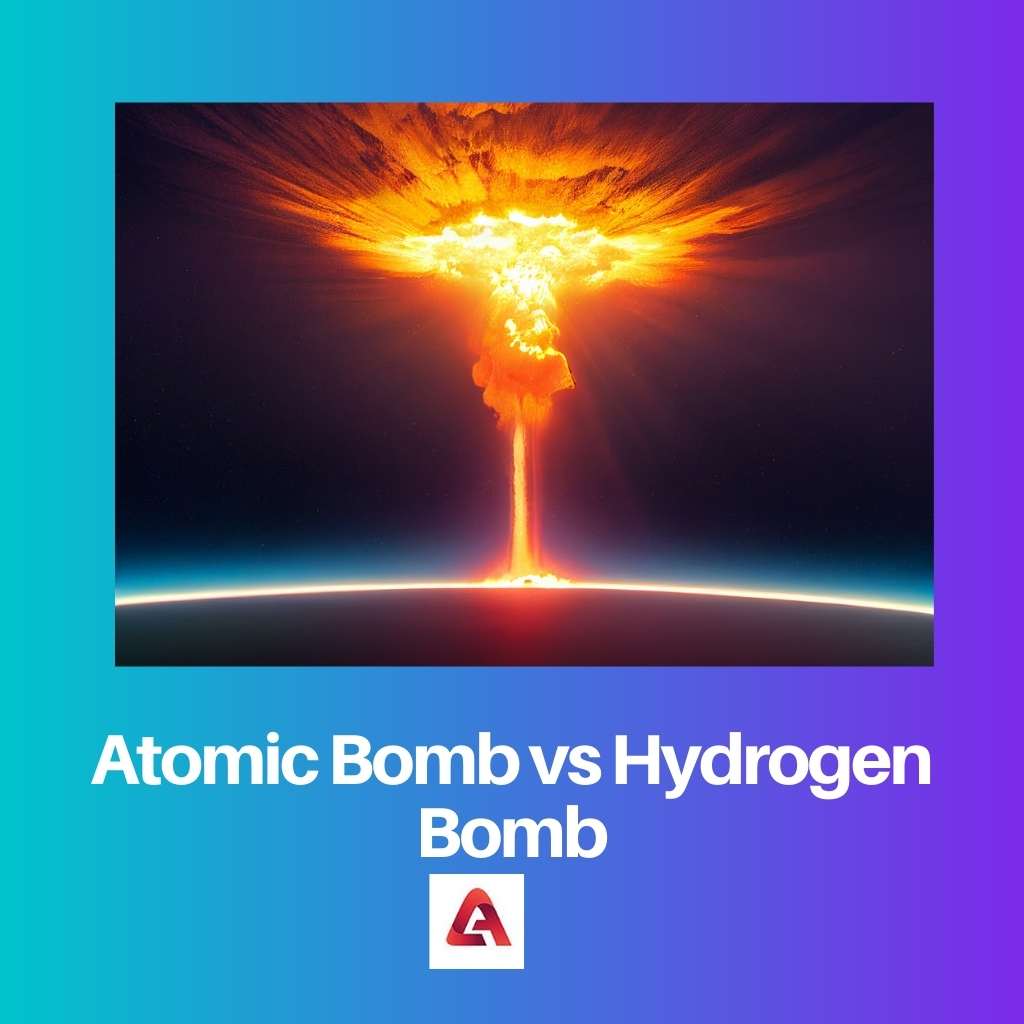 Atomic Bomb vs Hydrogen Bomb