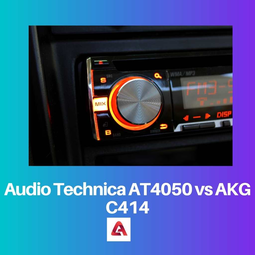Audio Technica AT4050 vs AKG C414