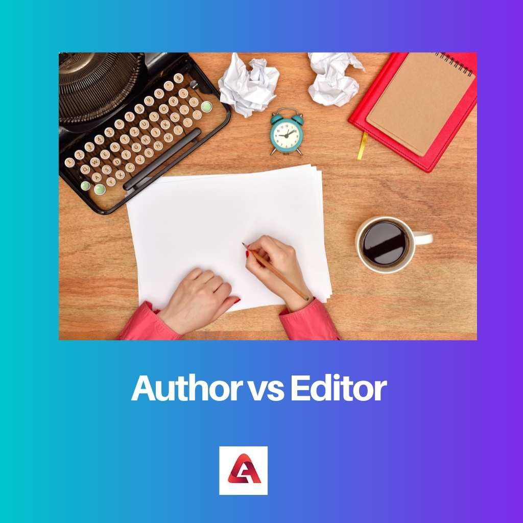 Author vs Editor