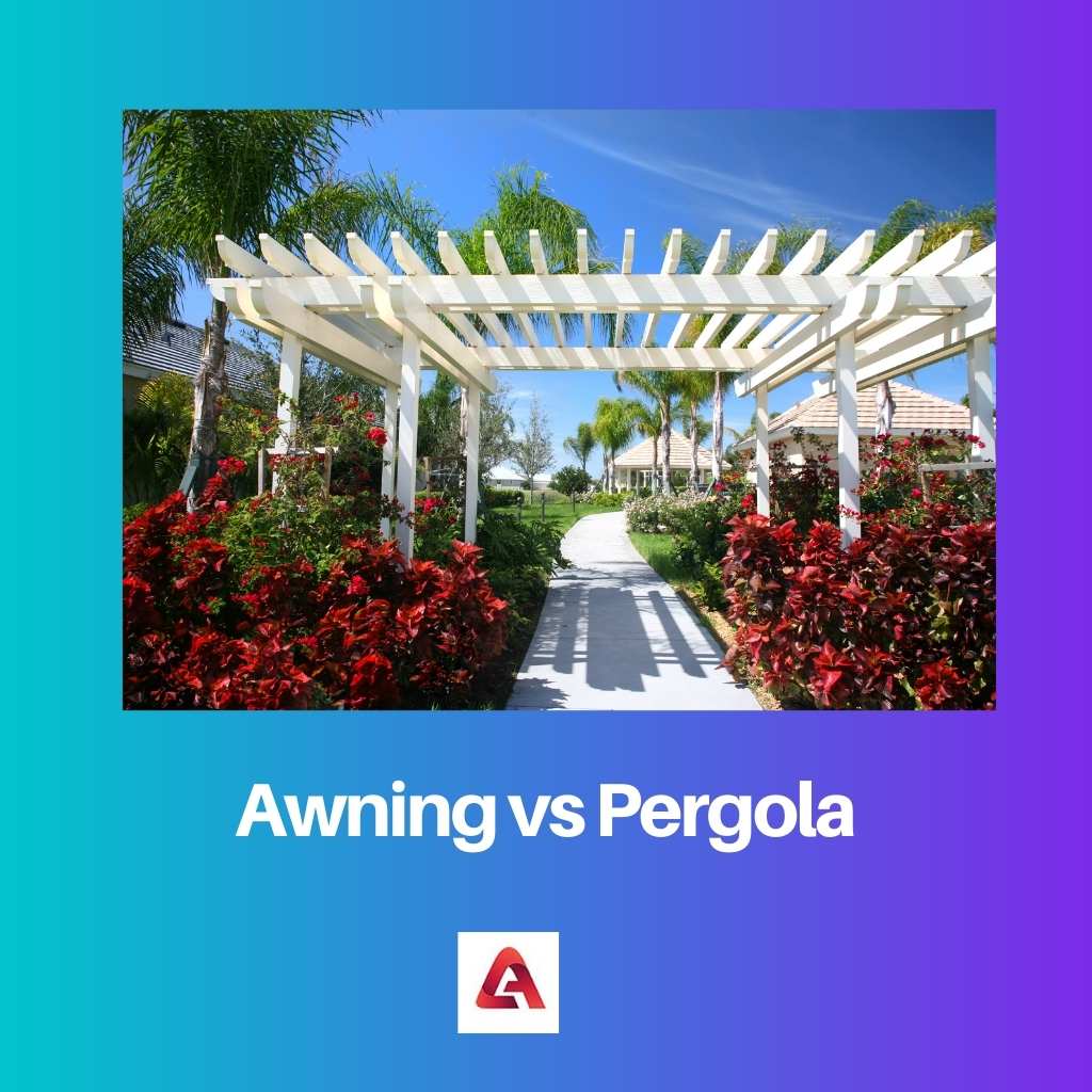 Awning vs Pergola