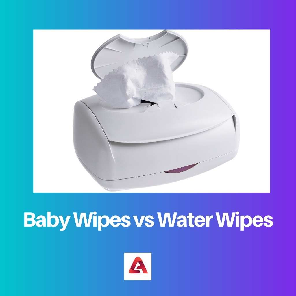 Baby Wipes vs Water Wipes
