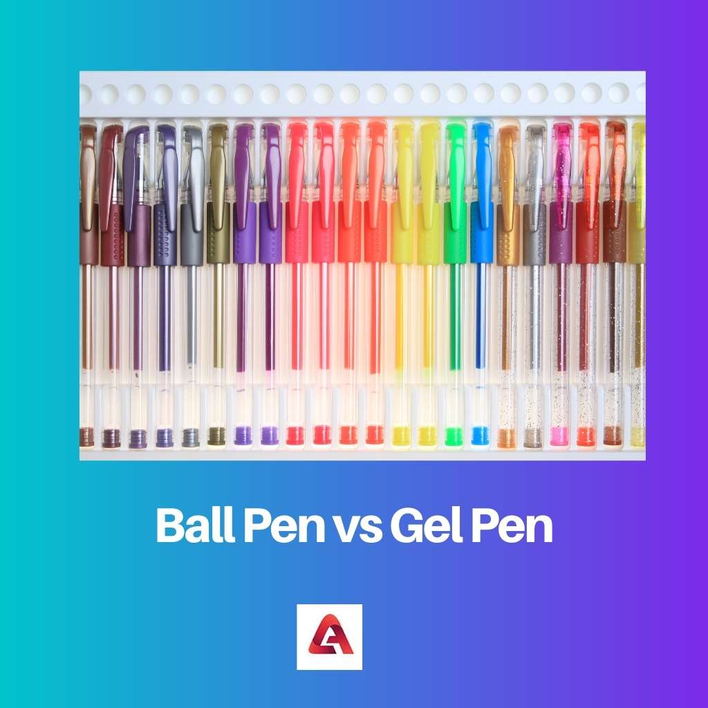 Ball Pen vs Gel Pen