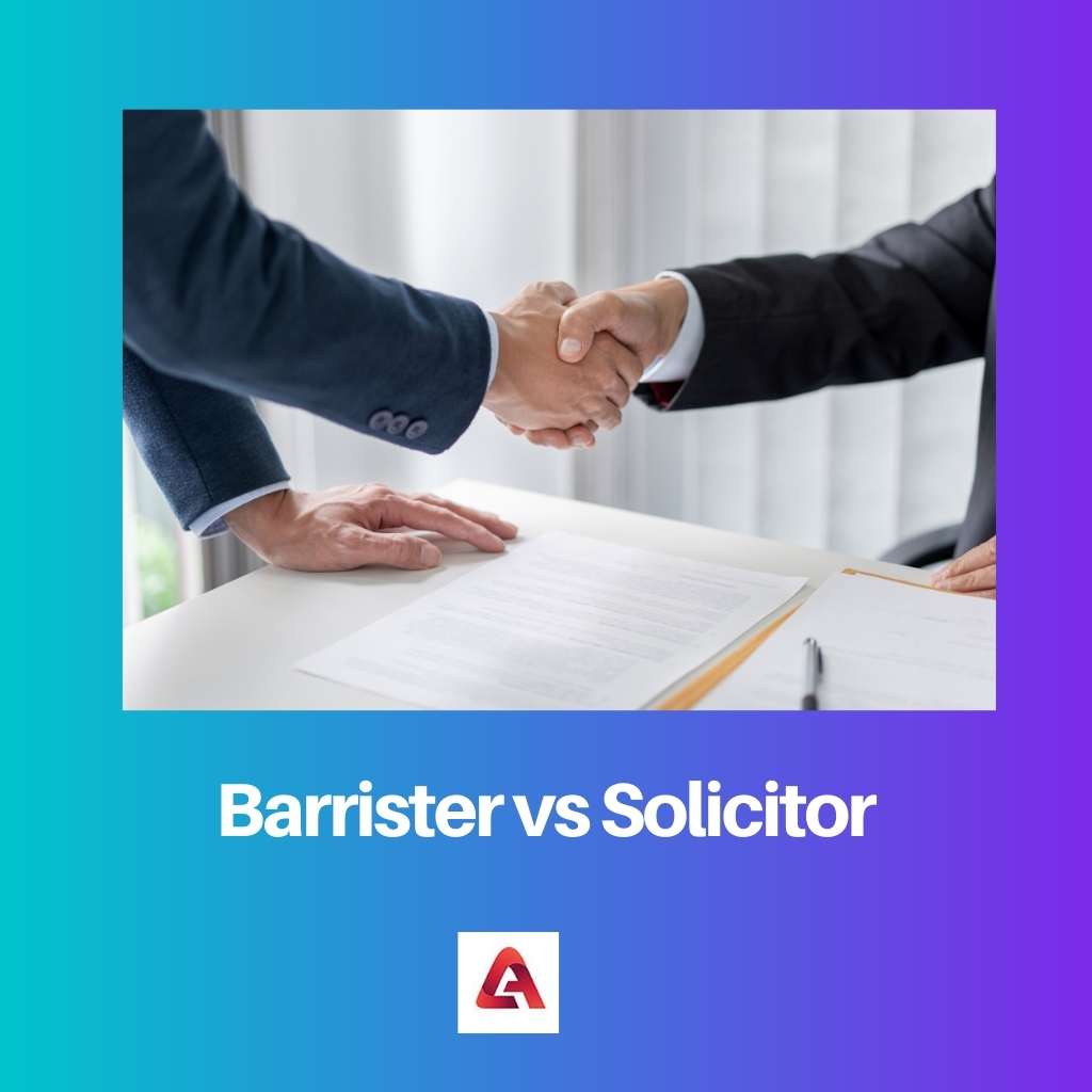 Barrister vs Solicitor