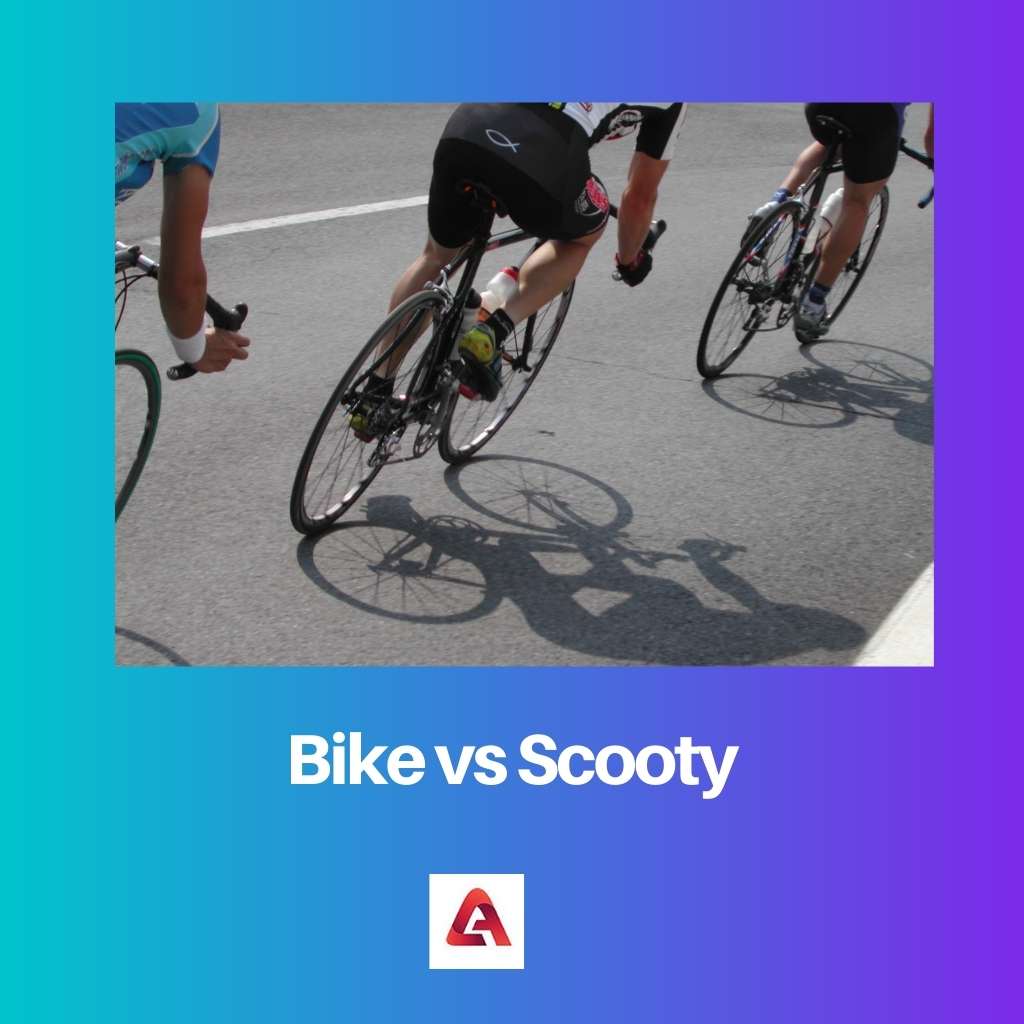 Bike vs Scooty
