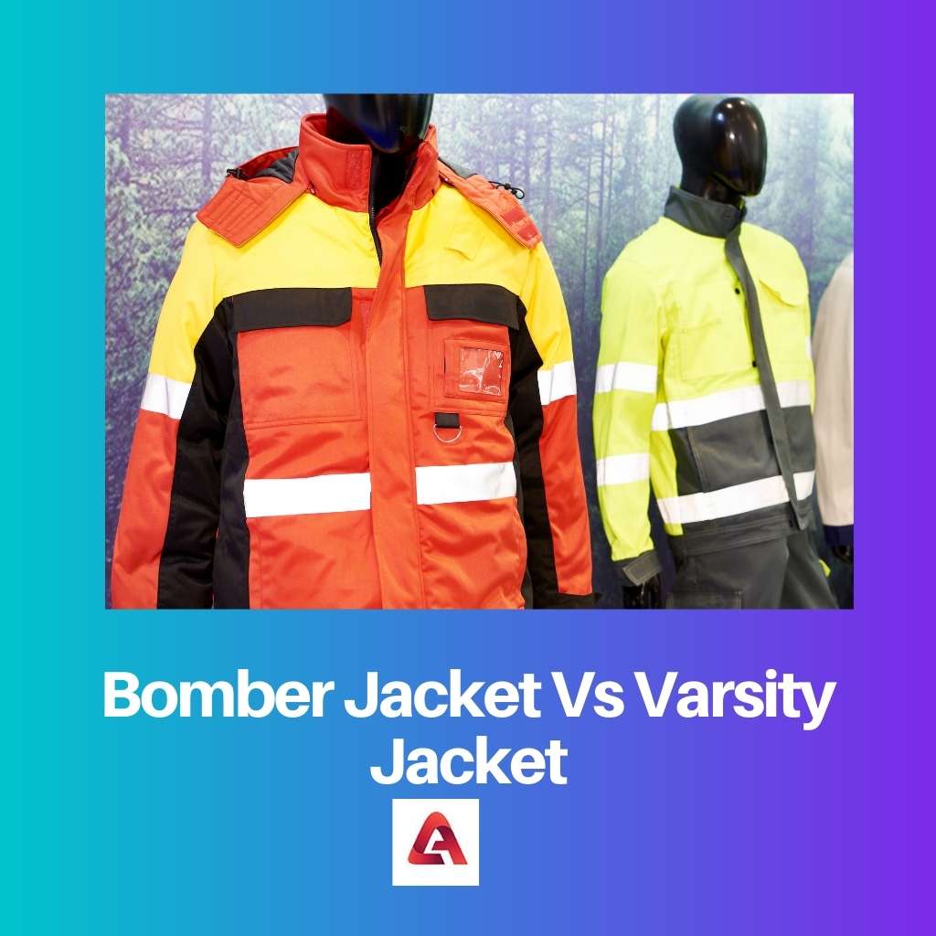 Bomber Jacket Vs Varsity Jacket