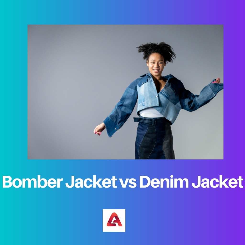 Bomber Jacket vs Denim Jacket