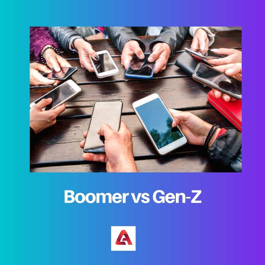 Boomer vs Gen Z