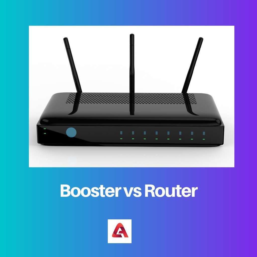 Booster vs Router