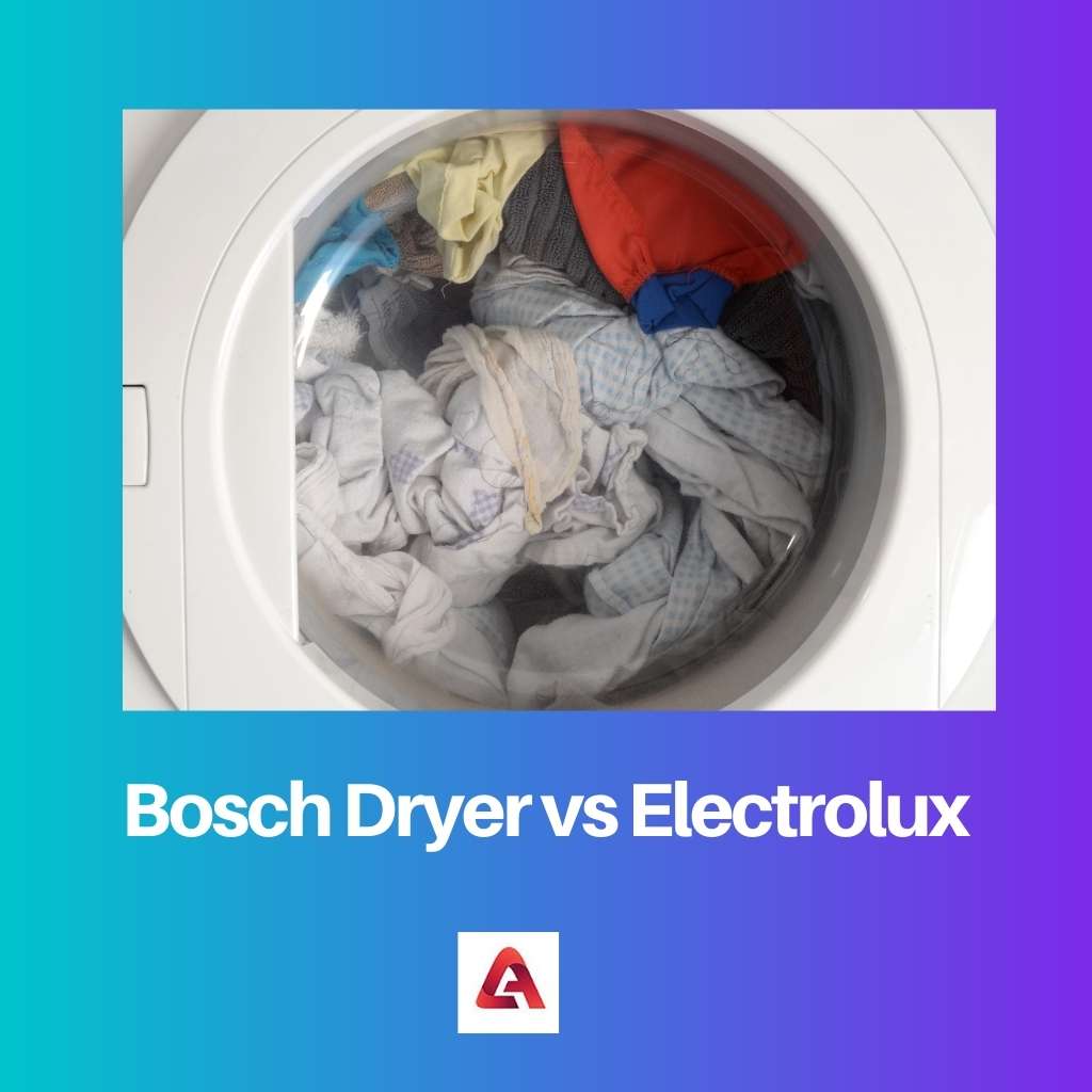 Bosch Dryer vs