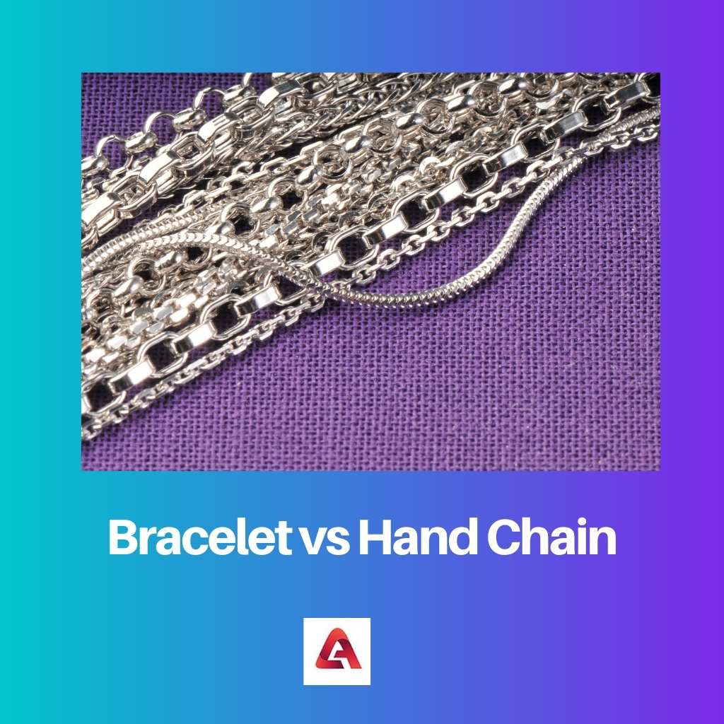 Bracelet vs Hand Chain