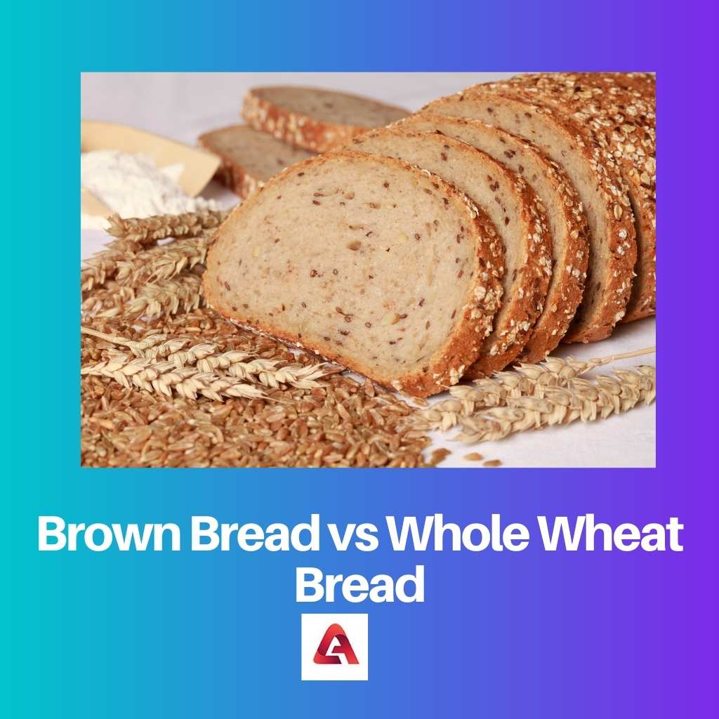 Brown Bread vs Whole Wheat Bread