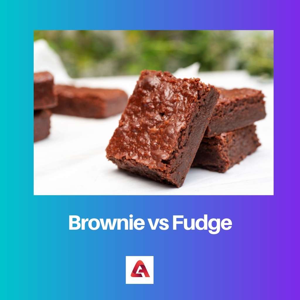 Brownie vs Fudge