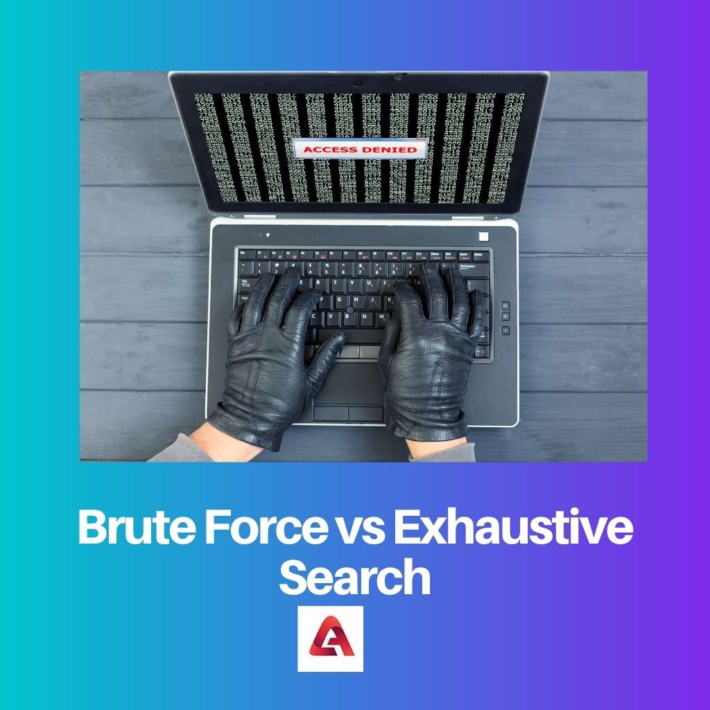 Brute Force vs Exhaustive Search
