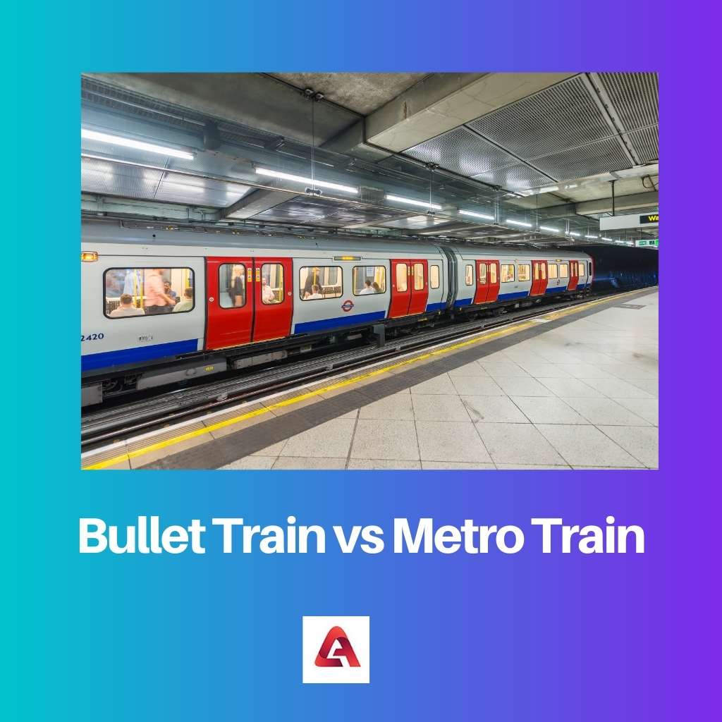 Bullet Train vs Metro Train