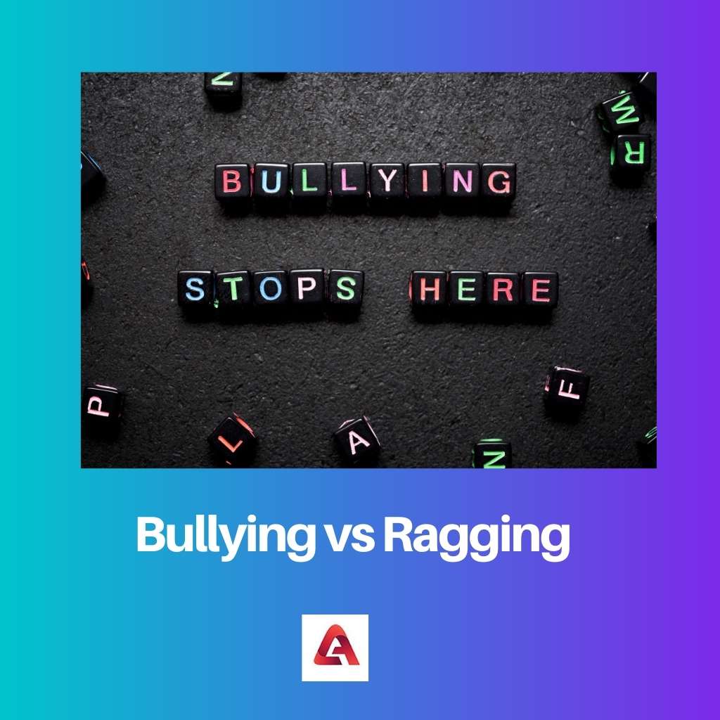 Bullying vs Ragging