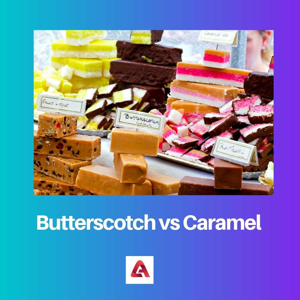 Butterscotch vs Caramel
