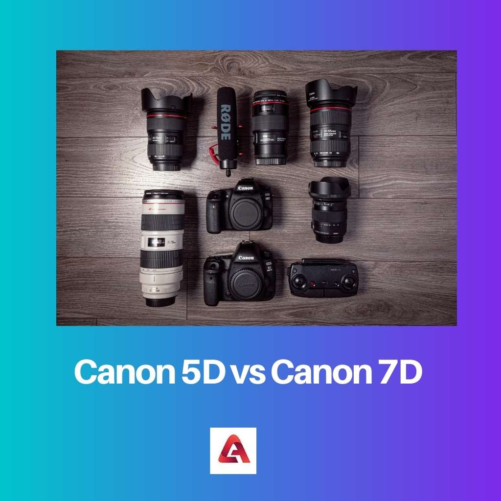 Canon 5D vs Canon 7D
