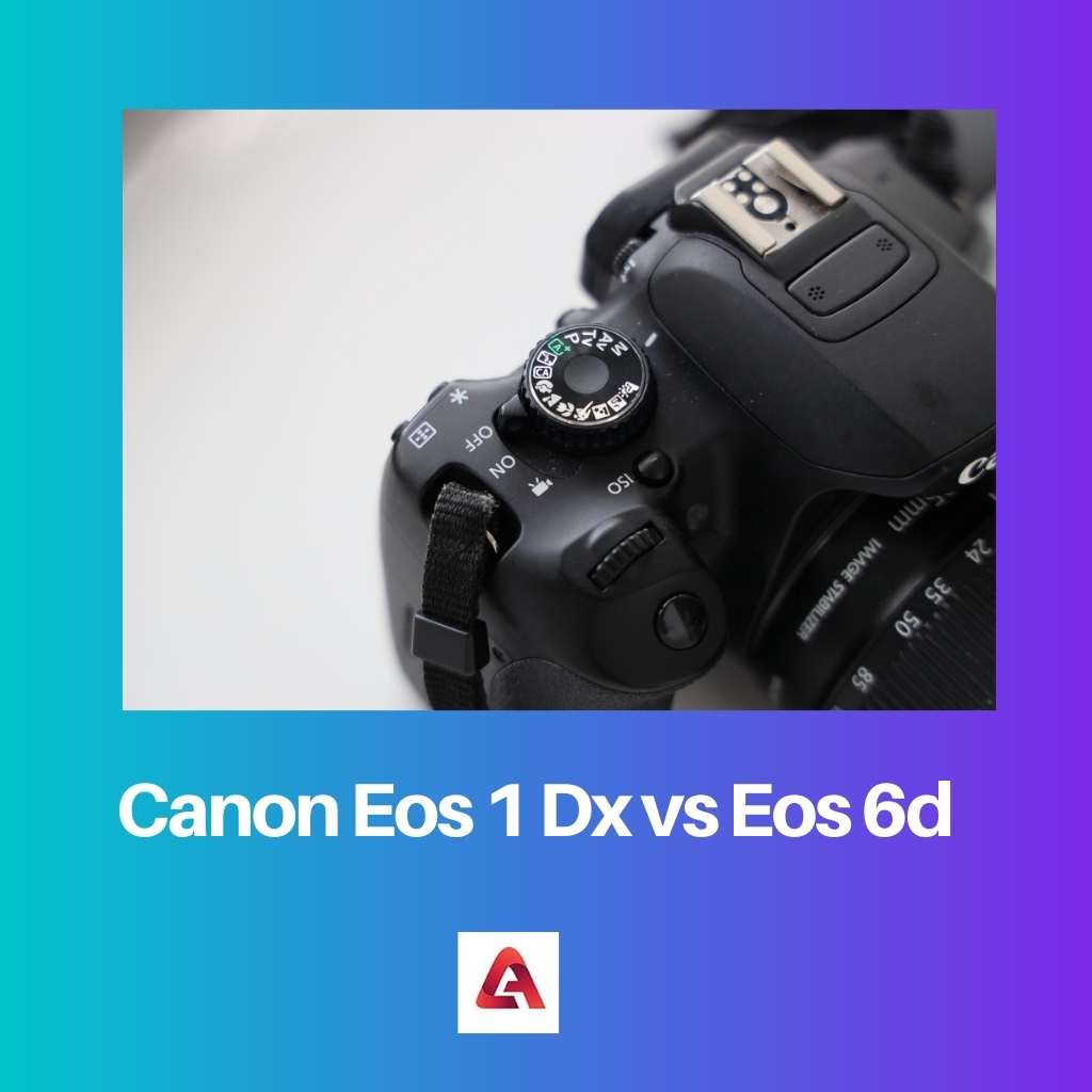 Canon Eos 1 Dx vs Eos 6d