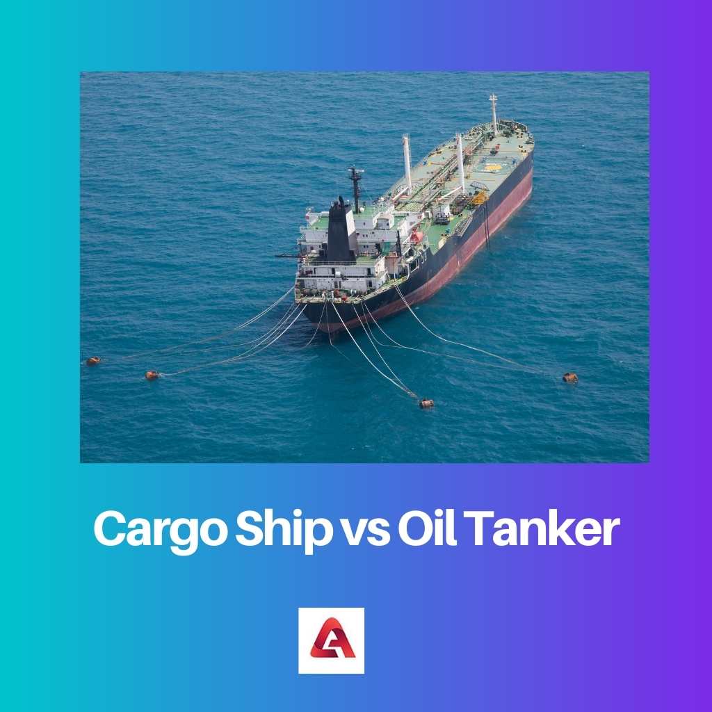 Cargo Ship vs Oil Tanker