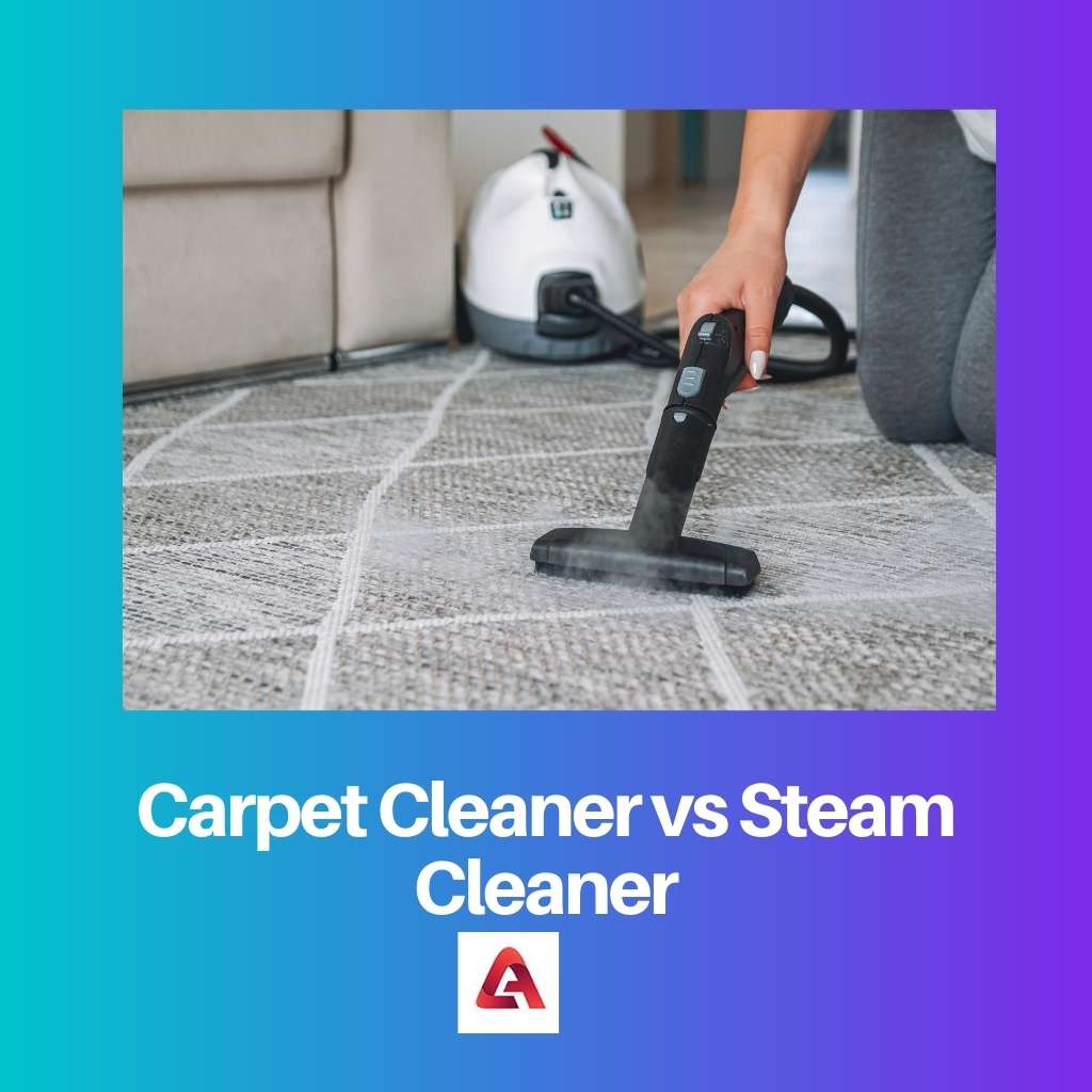 Carpet Cleaner vs Steam Cleaner
