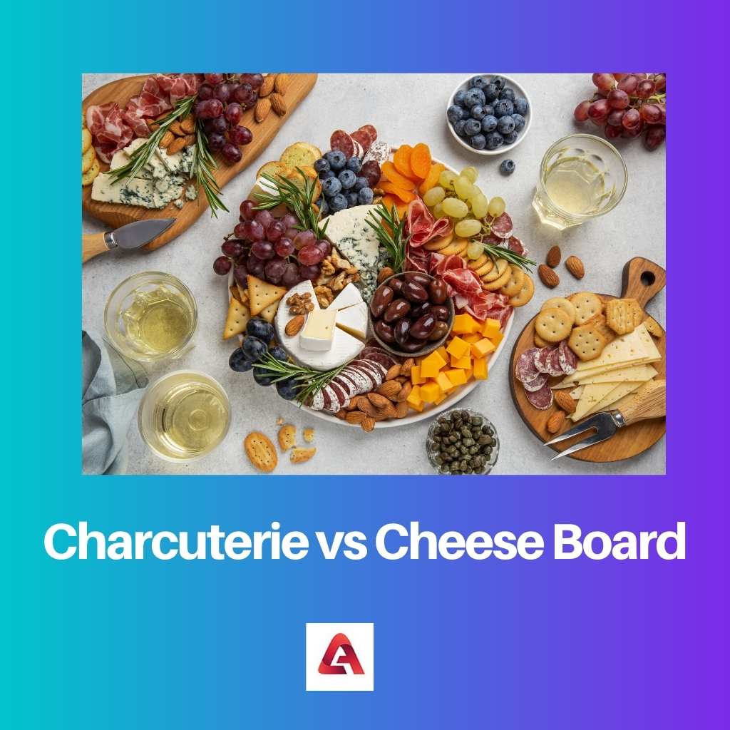 Charcuterie vs Cheese Board