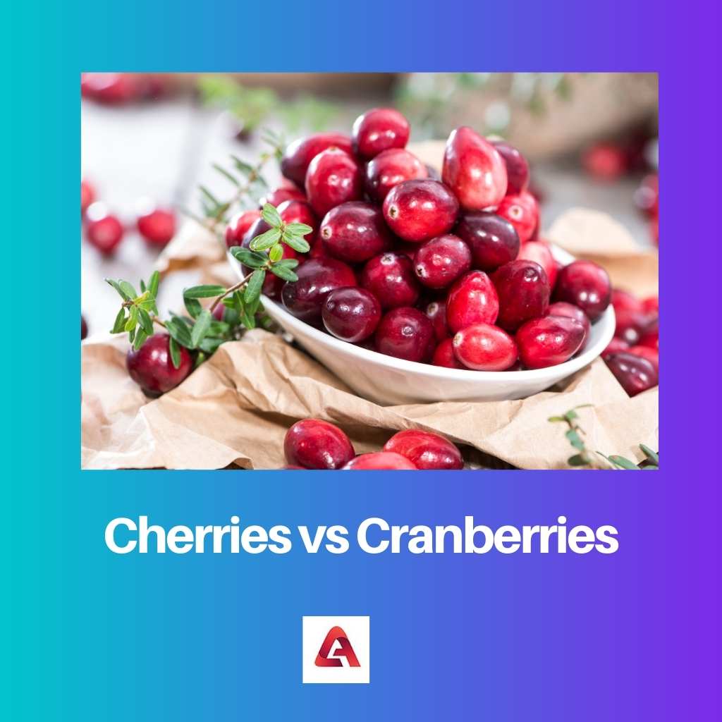 Cherries vs Cranberries