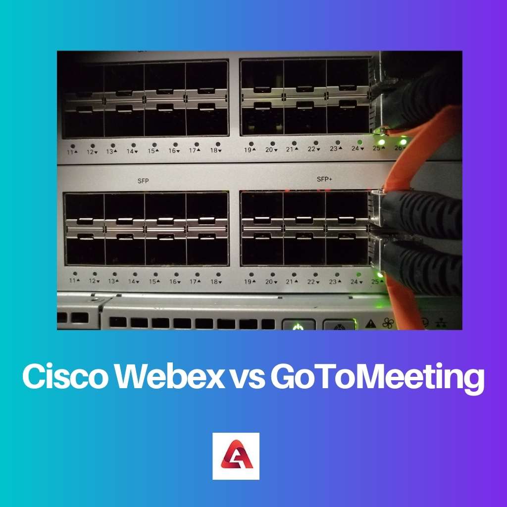 Cisco Webex vs GoToMeeting