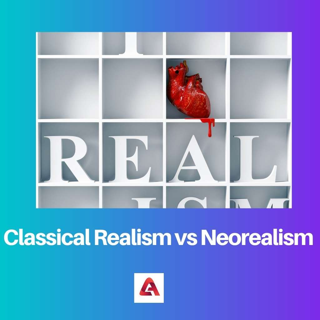 Classical Realism vs Neorealism