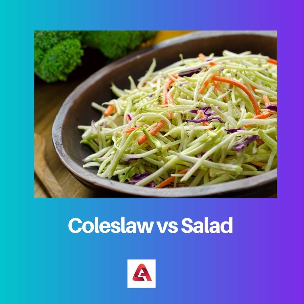 Coleslaw vs Salad