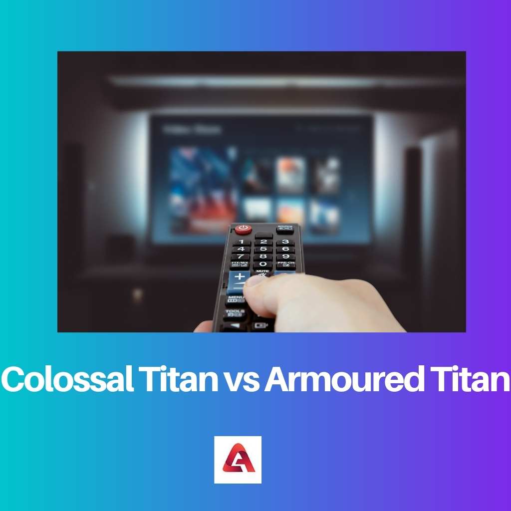 Colossal Titan vs Armoured Titan