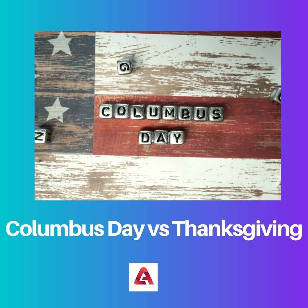 Columbus Day vs Thanksgiving