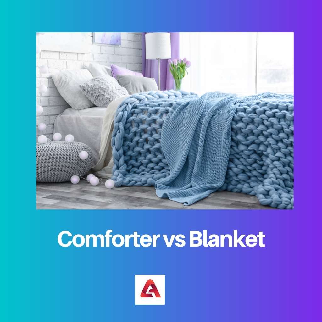 Comforter vs Blanket