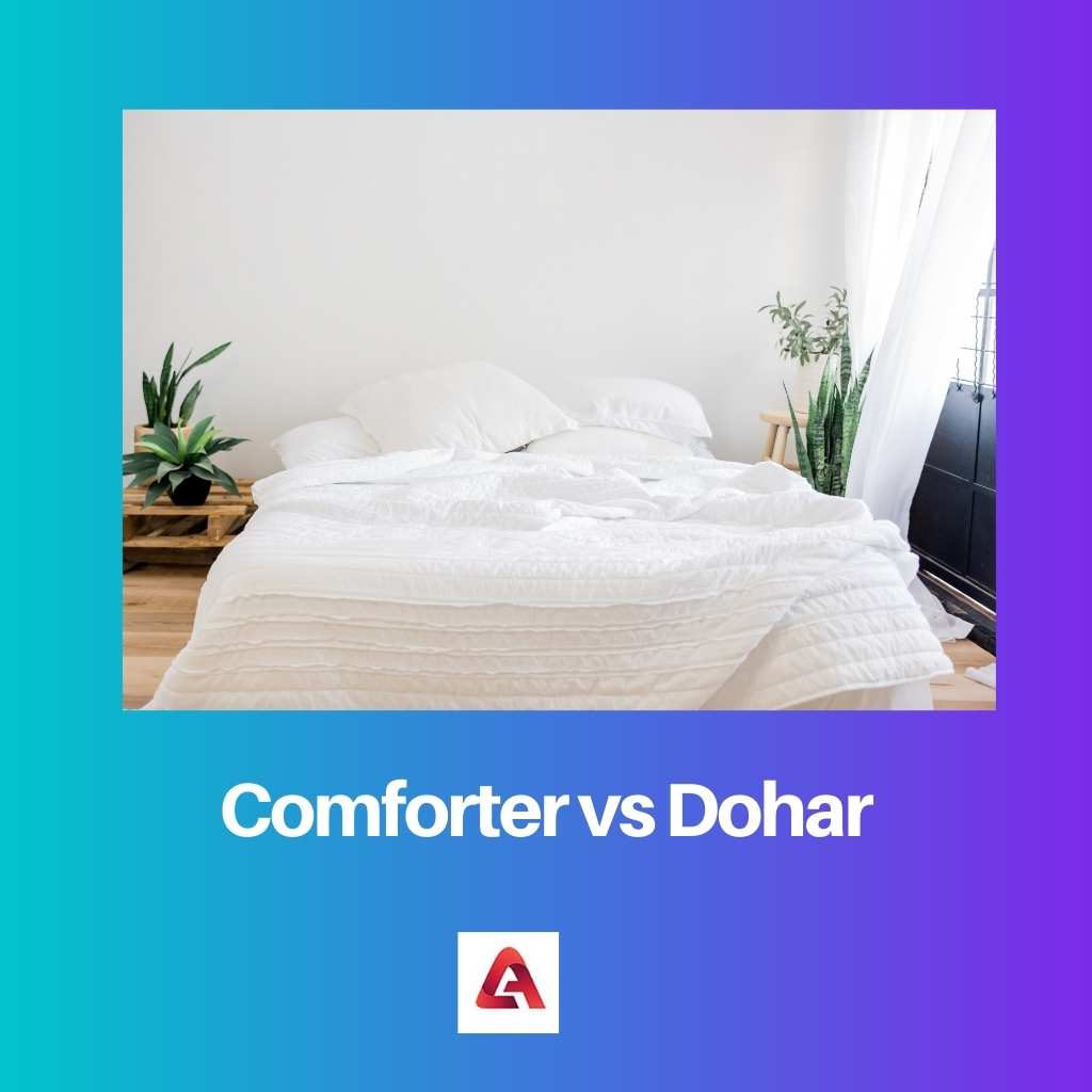 Comforter vs Dohar