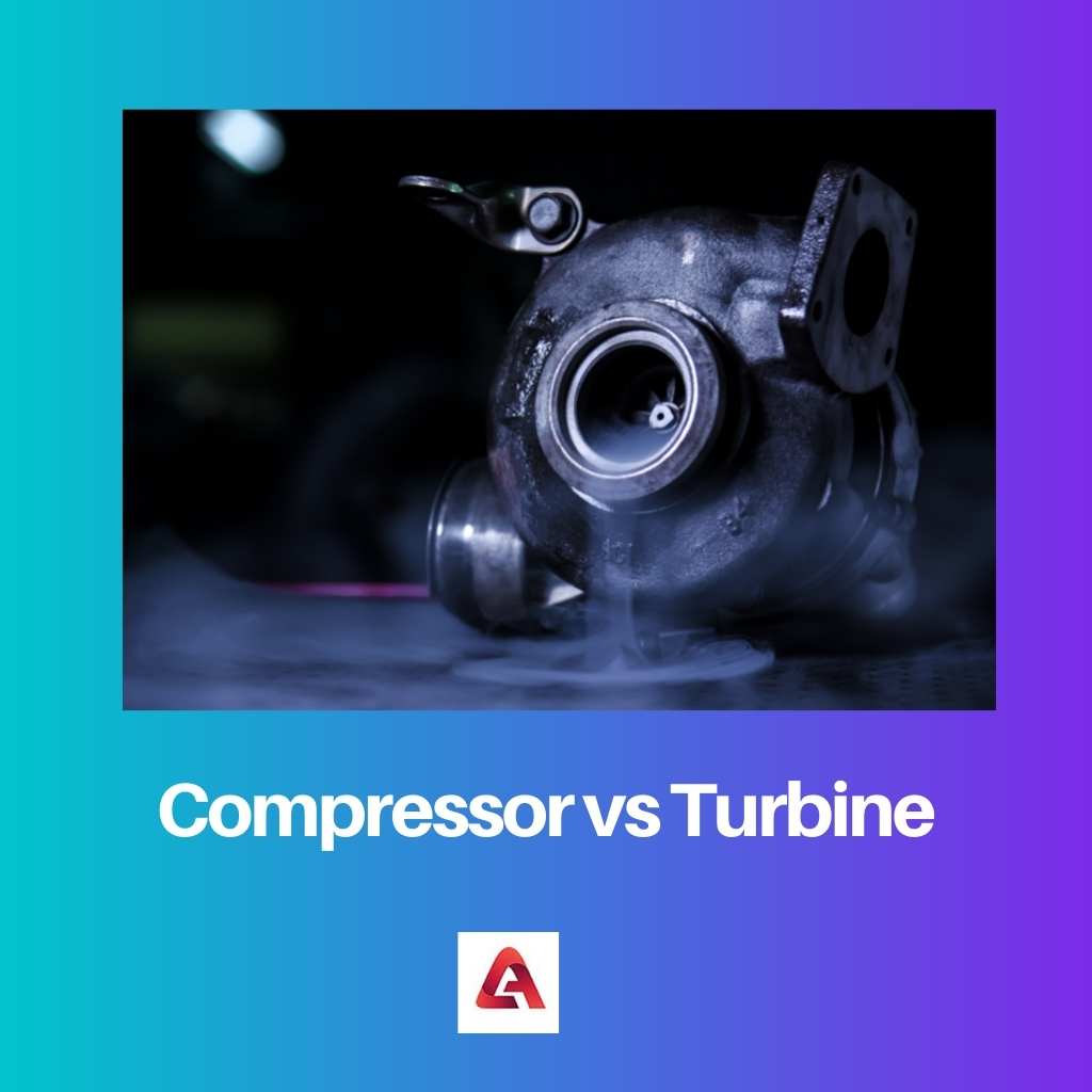 Compressor vs Turbine
