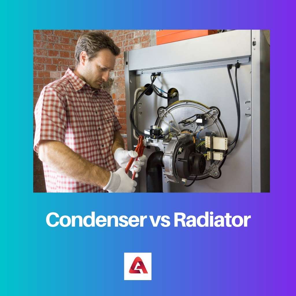 Condenser vs Radiator