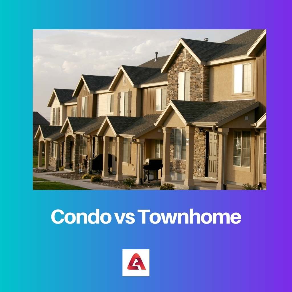 Condo vs Townhome