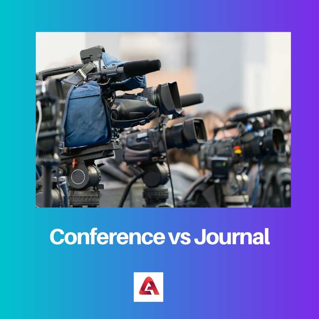 Conference vs Journal