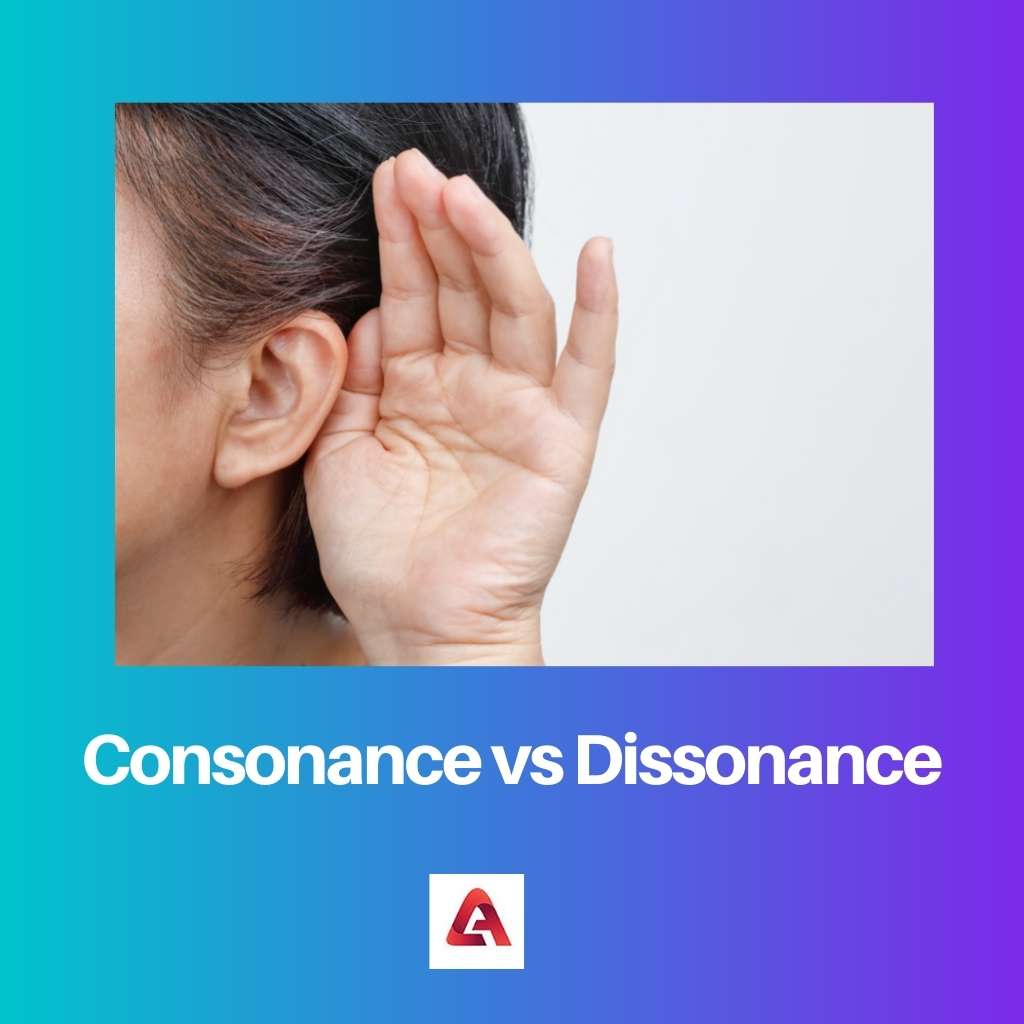 Consonance vs Dissonance
