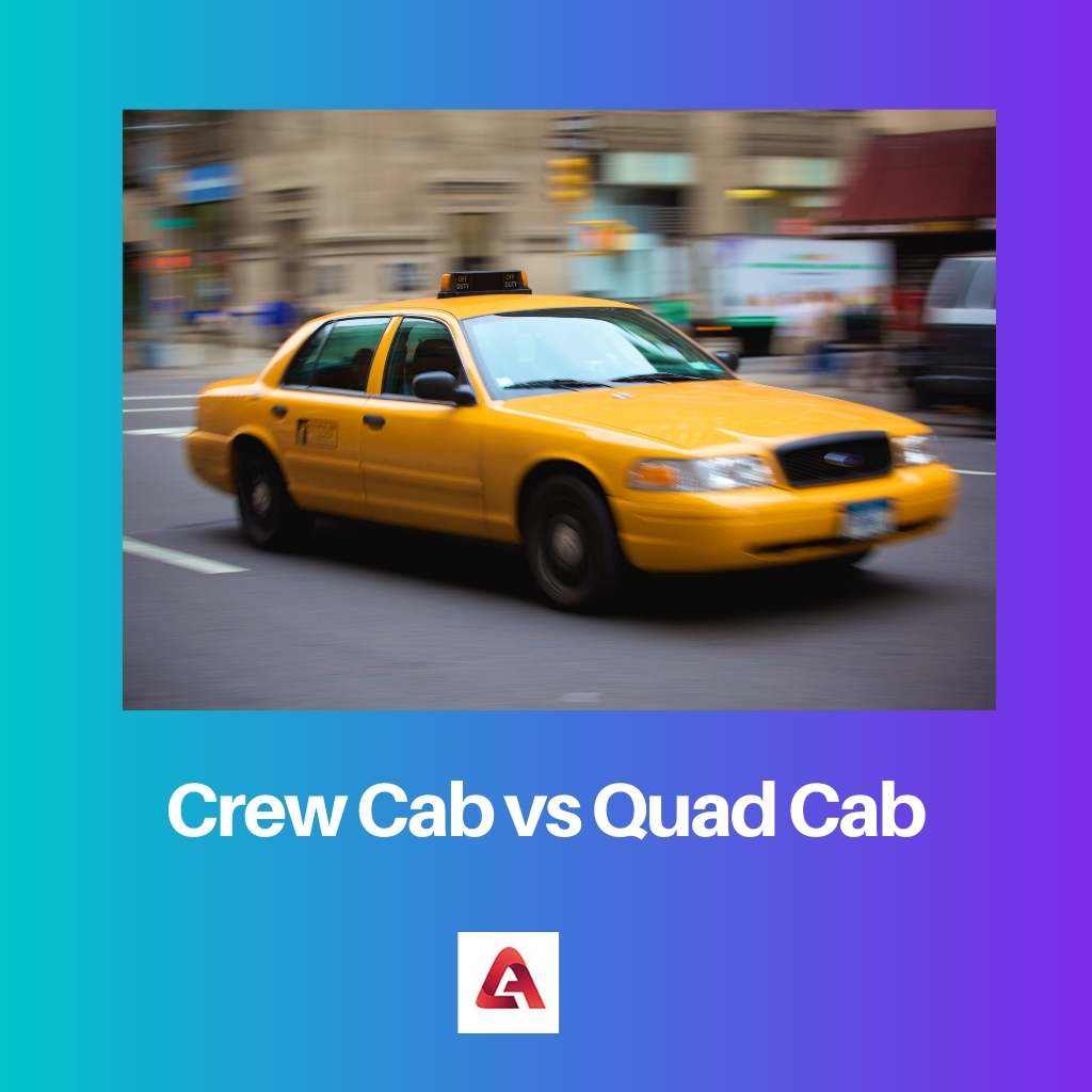 Crew Cab vs Quad Cab