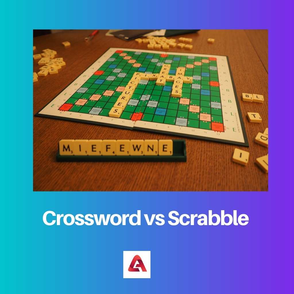Crossword vs Scrabble