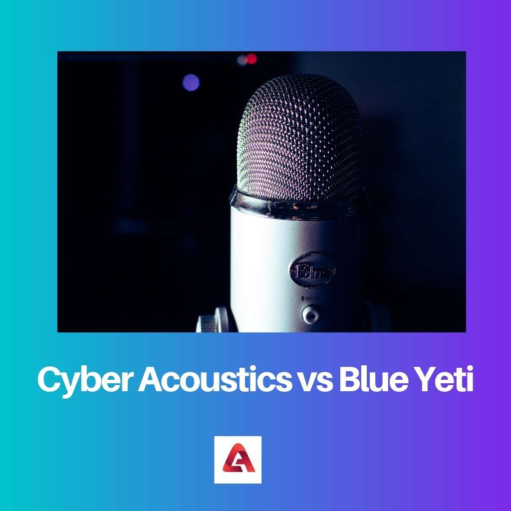Cyber Acoustics vs Blue Yeti