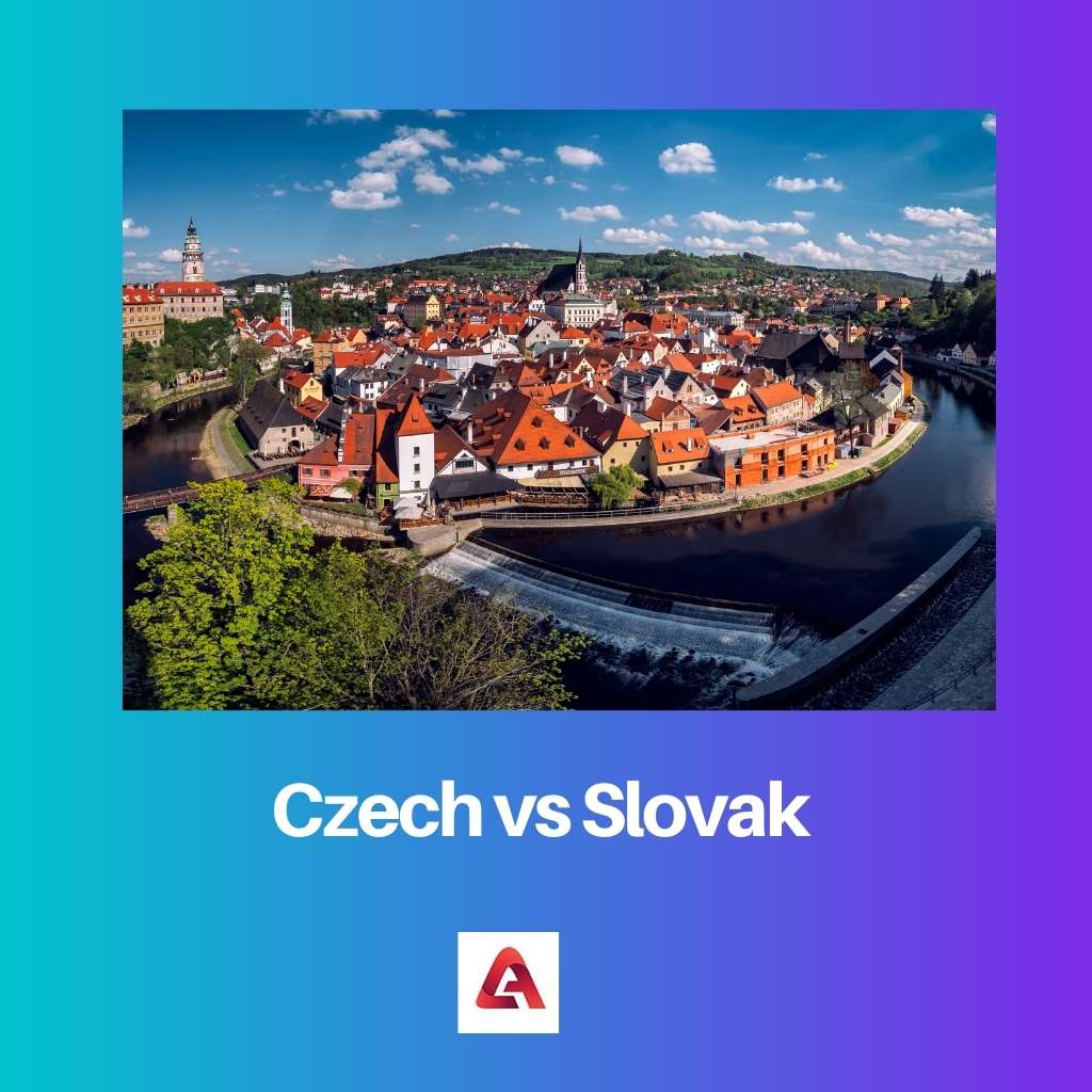 Czech vs Slovak