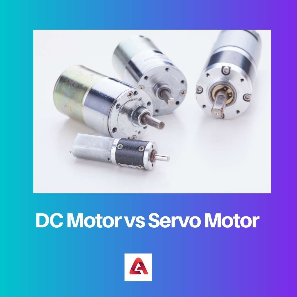 DC Motor vs Servo Motor