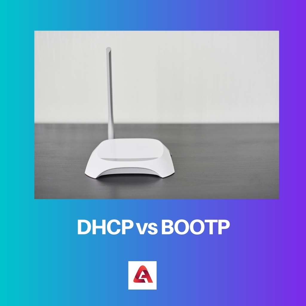 DHCP vs BOOTP