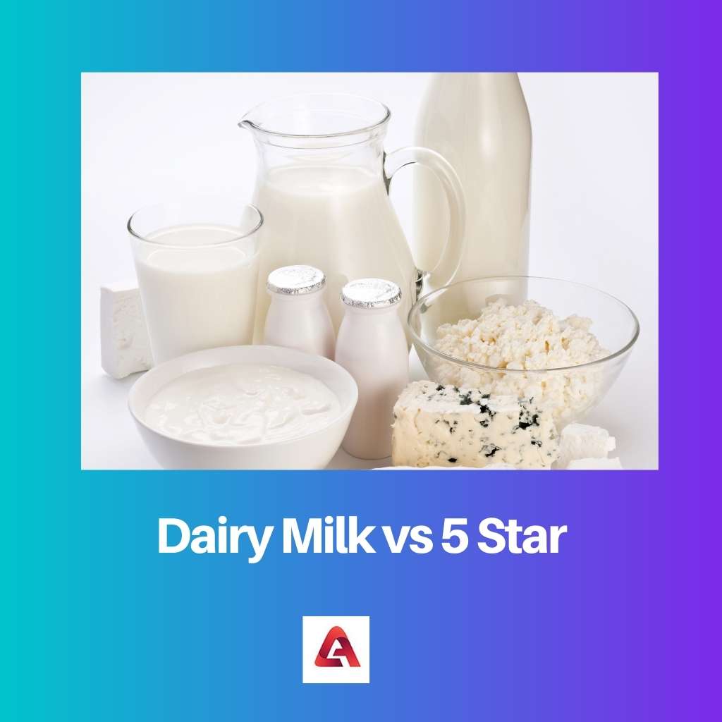 Dairy Milk vs 5 Star