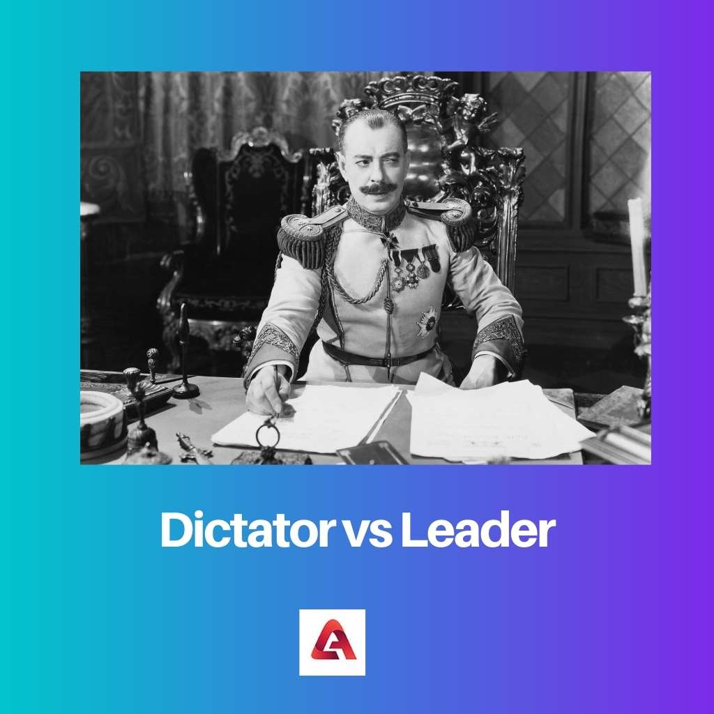 Dictator vs Leader